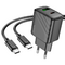 Набір СЗУ HOCO CS23A + кабель Type-C / Type-C 1xUSB+1xUSB-C, PD30W+QC3.0, кабель 1м, Black, Box