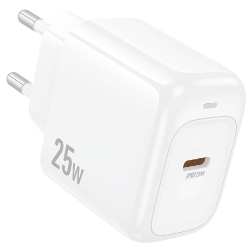 Набор СЗУ HOCO NCS53+кабель Type-C / Type-C, 1xUSB-C, PD25W, White, Box
