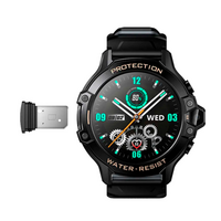 Дитячий смарт годинник Hoco Y107, 4G, GPS, Wi-Fi, HD камера, LCD дисплей, дзвінки, відеодзвінки, голосові повідомлення, акум 700mAh, Black, Box