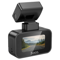 Автомобільний відеореєстратор HOCO DV10 Mini Screen Dashcam Full HD 1080p з Wi-Fi, екраном 1,47&amp;Prime; та кутом огляду 140&amp;deg;, Black, Box