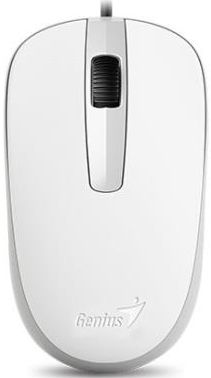 Миша Genius DX-120, USB-A, білий