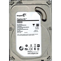 Накопитель HDD SATA 2.0TB Seagate Pipeline HD 5900rpm 64MB (ST2000VM003) Refurbished