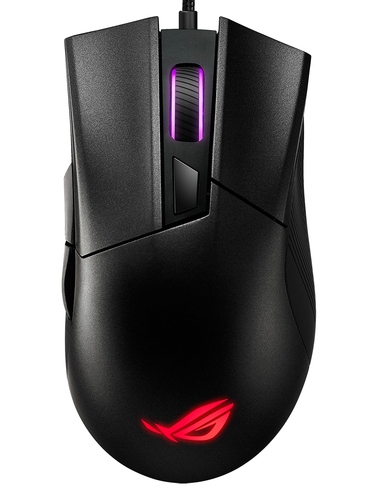 Миша ASUS ROG Gladius II Core, RGB, USB-A, чорний