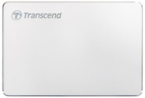 Портативний жорсткий диск Transcend 1TB USB 3.1 Type-C StoreJet 25C3S Срібний
