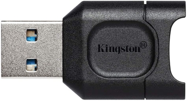 Кардрідер Kingston USB 3.2 Type-A > microSD UHS-II Чорний