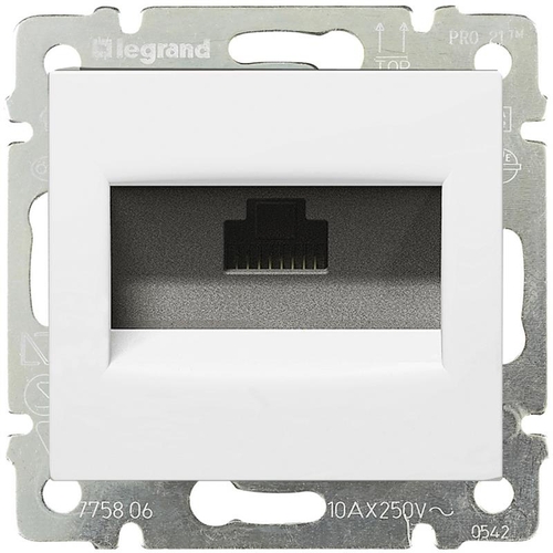Розетка інформаційна RJ45 кат. 6 FTP Legrand Valena Classic