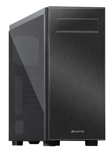 Корпус CHIEFTEC Gaming Hawk AL-02B Tempered Glass Edition, без БЖ, 2xUSB3.1, 1xUSB2.0, VGA 349мм, LCS ready, ATX, чорний