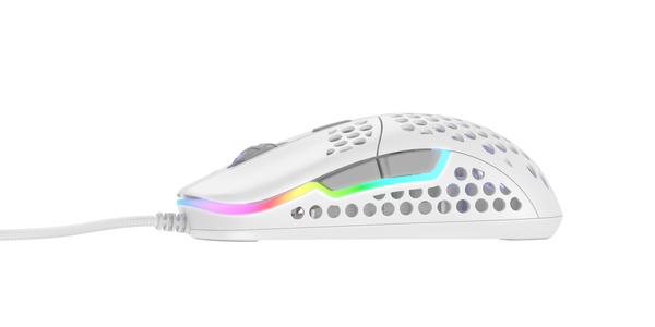 Миша Xtrfy M42, USB-A, RGB,  білий