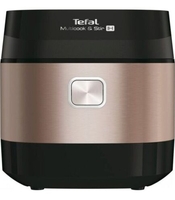 Мультиварка Tefal MultiCook&Stir, 1200Вт, чаша-5л, електронне керув., пластик, чорно-бронзовий