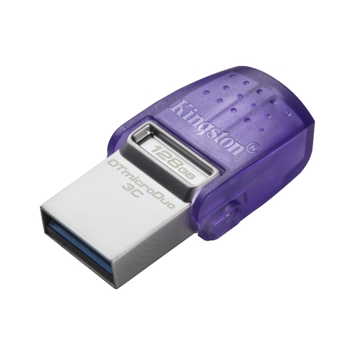 Флеш-накопитель USB3.2 128GB Type-C Kingston DataTraveler microDuo 3C (DTDUO3CG3/128GB)