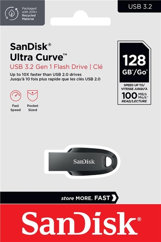 UFD 64GB Type-C Sandisk Ultra Curve (SDCZ550-064G-G46)