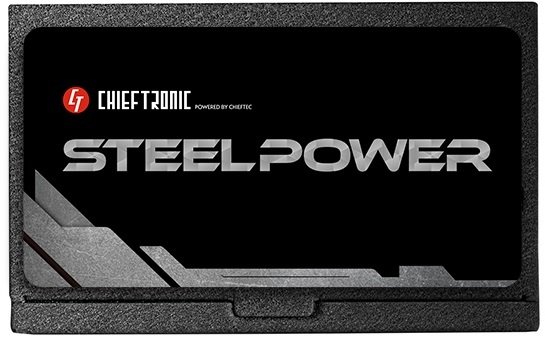Блок живлення CHIEFTEC Steel Power  (750W), >85%, 80+ Bronze, 120мм, 1xMB 24pin(20+4), 2xCPU 8pin(4+4), 3xMolex, 6xSATA, 4xPCIe 8pin(6+2), Fully Modular
