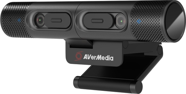 Вебкамера AVerMedia PW313D DUALCAM SuperHD, 30fps, auto focus, чорний