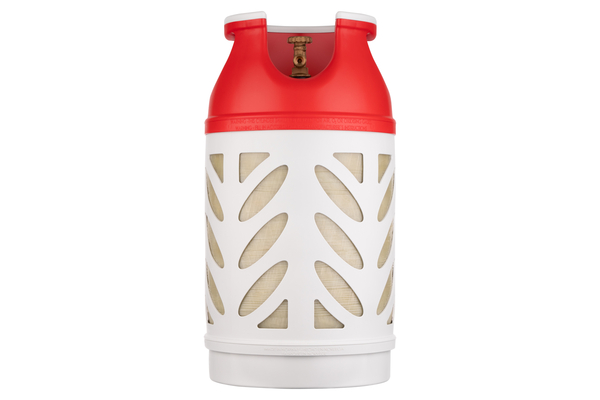 Балон газовий композитний Hexagon Ragasco HR24.5L, 24.5л, пропан/бутан 10кг/12кг, 30бар, вентиль Shell (український стандарт), 5.4кг