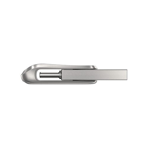 Накопичувач SanDisk   64GB USB 3.1 Type-A + Type-C Dual Drive Luxe Срібний