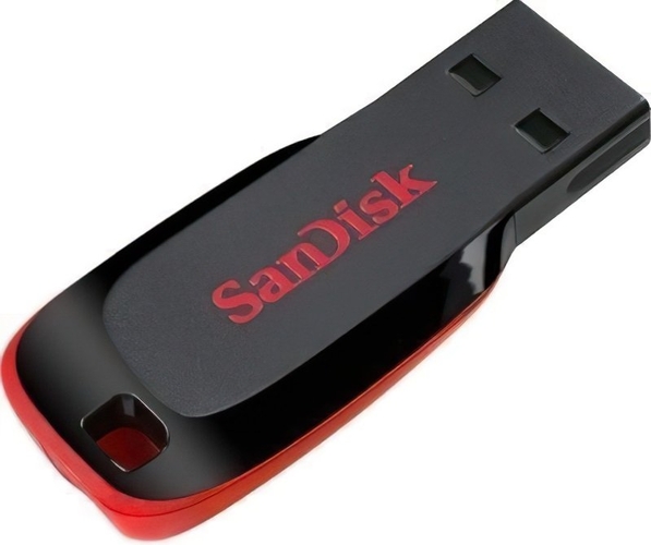 UFD 32GB USB2.0 SanDisk Cruzer Blade Black (SDCZ50-032G-B35)