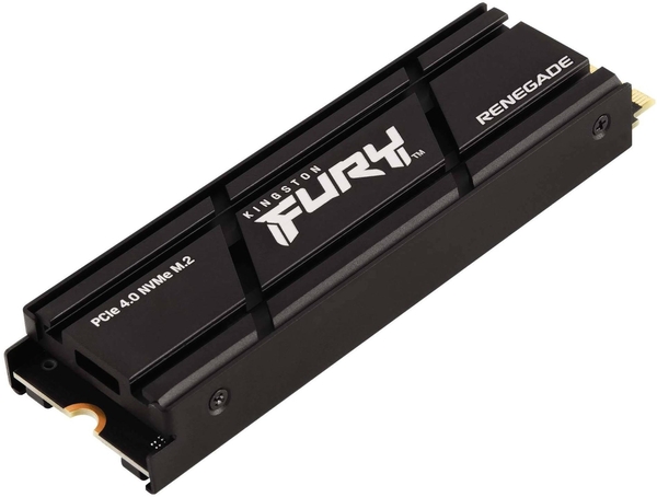 Накопичувач SSD Kingston M.2 2TB PCIe 4.0 Fury Renegade + радіатор