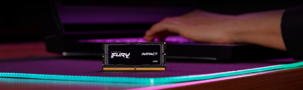 Модуль памяти SO-DIMM DDR5 32GB/5600 Kingston Fury Impact PnP (KF556S40IB-32)