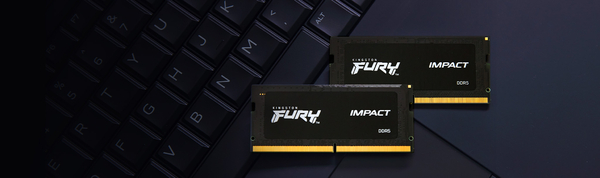 Модуль памяти SO-DIMM DDR5 32GB/5600 Kingston Fury Impact PnP (KF556S40IB-32)