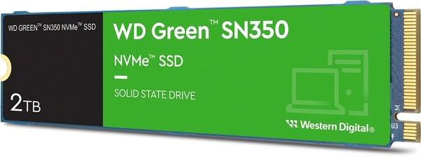 Накопичувач SSD WD M.2 2TB PCIe 3.0 Green SN350