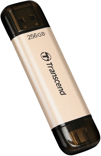 Накопичувач Transcend 256GB USB 3.2 Type-A + Type-C JetFlash 930 R420/W400MB/s Чорний