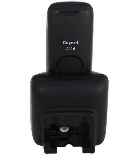 Радіотелефон DECT Gigaset A116, чорний
