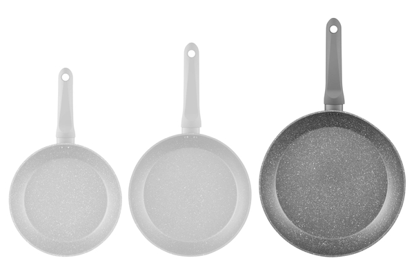 Сковорода ARDESTO Gemini Gourmet Vasto, 28см, алюміній, сірий