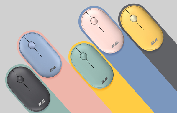 Мышь беспроводная 2E MF300 Silent Graphite Black (2E-MF300WBK)