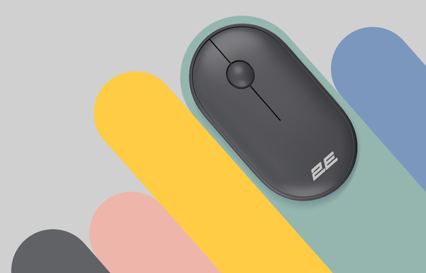 Мышь беспроводная 2E MF300 Silent Graphite Black (2E-MF300WBK)