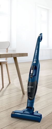 Пилосос Bosch безпровідний, конт пил -0.9л, автон. робота до 44хв, вага-2.5кг, НЕРА, синій