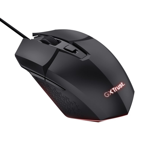 Миша Trust GXT 109 Felox, RGB, USB-A, чорний