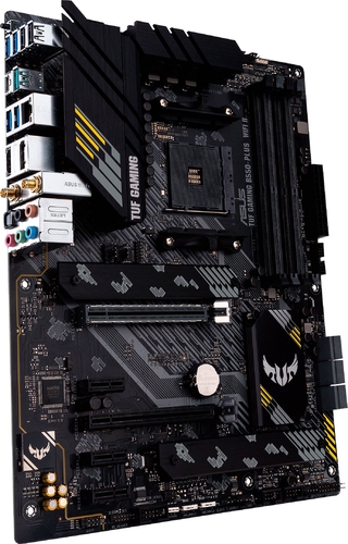 Материнcька плата ASUS TUF GAMING B550-PLUS WIFI II sAM4 B550 4xDDR4 M.2 HDMI DP Wi-Fi BT ATX