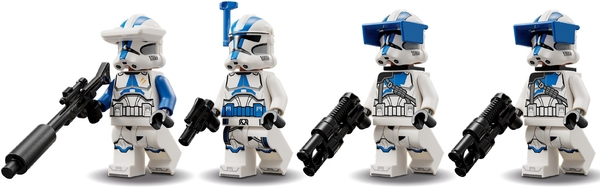 Конструктор LEGO Star Wars™ Бойовий загін бійців-клонів 501-го легіону