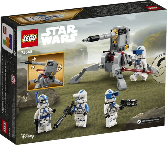 Конструктор LEGO Star Wars™ Бойовий загін бійців-клонів 501-го легіону