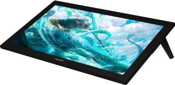 Графічний монітор Huion 23,8" Kamvas Pro 24,4K HDMI,DP,USB-C,DC,USB-A,чорний