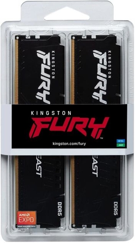 Пам'ять ПК Kingston DDR5 32GB KIT (16GBx2) 5200 FURY Beast  EXPO