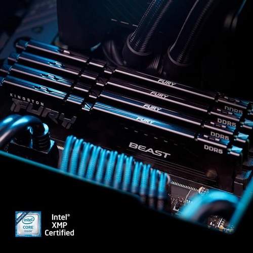 Пам'ять ПК Kingston DDR5 32GB KIT (16GBx2) 5200 FURY Beast  EXPO