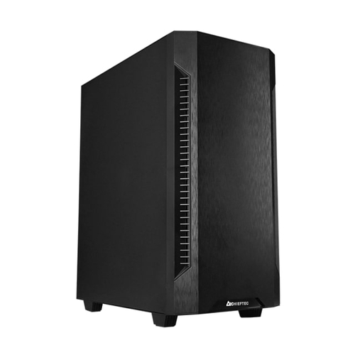 Корпус CHIEFTEC Elox AS-01B, без БЖ, 2xUSB3.2, 1xUSB2.0, 1x120мм, Sound insulated panels, VGA 320мм, LCS ready, ATX, чорний