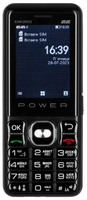 Мобільний телефон 2E E240 2023 2.4" 2SIM, 2500мА•год, чорний