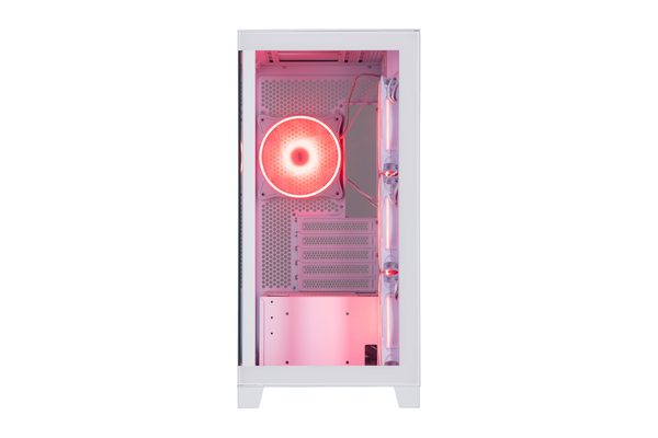 Корпус 2E GAMING Fantom GK701W без БЖ 2xUSB3.0, 1xUSBType-C, 4x120мм ARGB, VGA 400мм, LCS ready, контролер з пультом, TG Side/Front Panel, mATX, білий