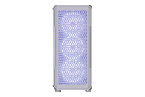 Корпус 2E GAMING Hexagon G338W без БЖ 2xUSB3.0, 1xUSBType-C, 3x120мм ARGB, 1x120мм, VGA 330мм, LCS ready, HUB, TG Side Panel, ATX, білий