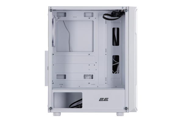 Корпус 2E GAMING Hexagon G338W без БЖ 2xUSB3.0, 1xUSBType-C, 3x120мм ARGB, 1x120мм, VGA 330мм, LCS ready, HUB, TG Side Panel, ATX, білий