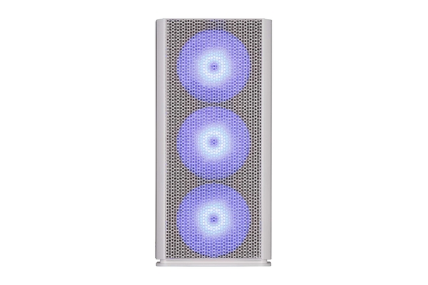 Корпус 2E GAMING Vertex GI01W без БЖ 2xUSB3.0, 1xUSBType-C, 3x140мм ARGB, 1x120мм ARGB, VGA 380мм, LCS ready, контролер з пультом, TG Side Panel, EATX, білий