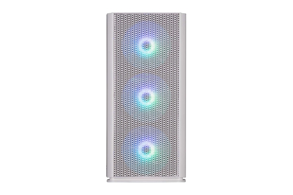 Корпус 2E GAMING Vertex GI01W без БЖ 2xUSB3.0, 1xUSBType-C, 3x140мм ARGB, 1x120мм ARGB, VGA 380мм, LCS ready, контролер з пультом, TG Side Panel, EATX, білий
