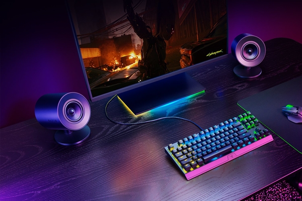 Акустична система Razer Nommo V2 X 2.0, USB, BT, чорний