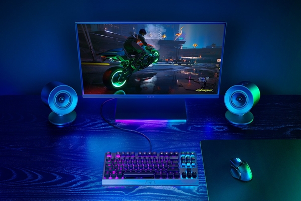 Акустична система Razer Nommo V2 X 2.0, USB, BT, чорний