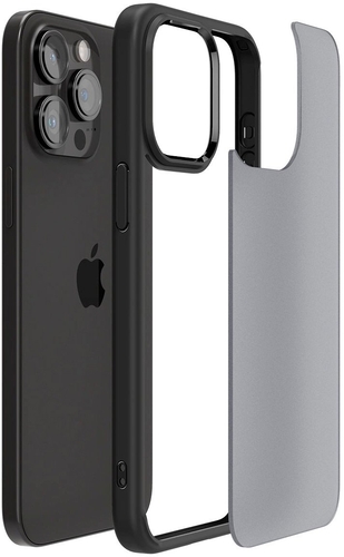 Чохол Spigen для iPhone 15 Pro, Ultra Hybrid, Frost Black