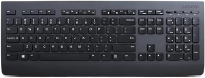 Клавіатура мембранна Lenovo Professional 108key, WL, EN/UKR/RU, чорний