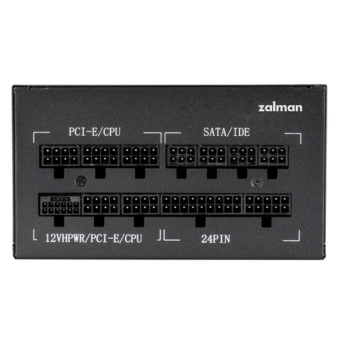 Блок живлення Zalman Teramax 2  (1000W), >90%, 80+ Gold, 120мм, 1xMB 28pin (18+10), 2xCPU 8pin(4+4), 3xMolex, 12xSATA, 4xPCIe 8pin(6+2), 1xPCIe GEN5 16pin, Fully Modular