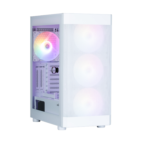 Корпус Zalman I4 TG без БЖ, 2xUSB3.0, 1xUSB2.0, 4x140мм RGB, VGA 320мм, LCS ready, TG Side Panel, ATX, білий